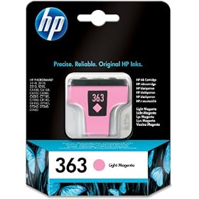 HP N�363 - Cartouche d'encre d'origine - Magenta Clair