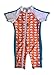 SwimZip Little Boy Short Sleeve Sunsuit with SPF 50 UV Sun Protection