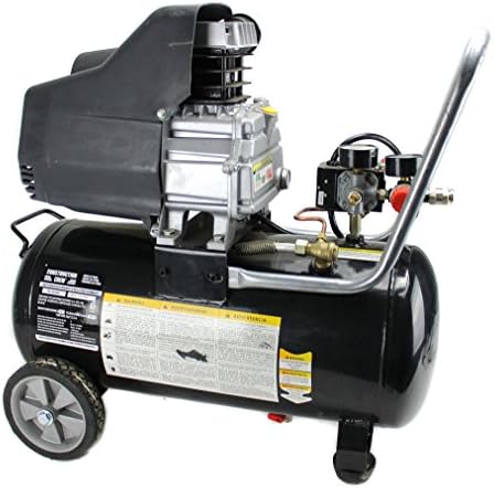 New Shop Construction TA-2530B 1.5HP 8 Gal Motor Phemnatic Portable Air Compressor Tank