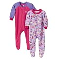 Infant Girls' Gerber 2pk Cupcakes Blanket Sleeper Pink/Purple