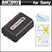 Battery Kit For Sony Cyber-Shot DSC-HX100V, DSC-HX200V Digital Camera Includes Extended (1000mAh) Replacement NP-FH50 Battery + LCD Screen Protectors + MicroFiber Cleaning Cloth .