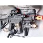 Double Eagle M82 Airsoft Electric Gun Full Automatic Air soft Gun