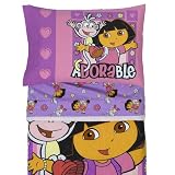 Baby Boom Dora the Explorer 4pc Toddler Bedding Set