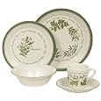 Corelle Impressions 20-Piece Dinnerware Set, Service for 4, Thymeless Herbs