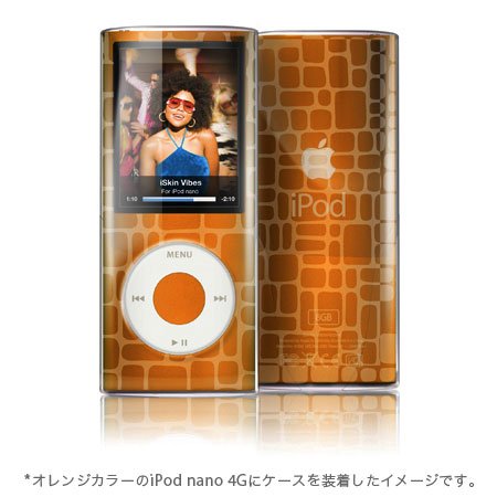 Cover image : iSkin Vibes iPod nano 4G/Croc VBSN4G-CK