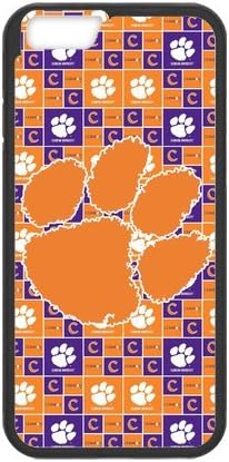 Generic Custom Extraordinary Best Design Sports Ncaa ACC Atlantic Coast Conference Clemson Tigers Teams Logo Plastic and TPU(Laser Technology)Case Cover for iPhone6