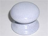 1-1/4 Victorian Knob - Blue Stippled