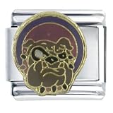 Animal Bulldog Italian Charms Bracelet Link