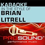 Karaoke - In the Style of Brian Litrell - EP (Professional Performance Tracks)