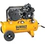 DEWALT D55395 Heavy-Duty 10 Amp 3 Horsepower 230-Volt 17 Gallon Dual Control Oiled Wheeled Single Hot Dog Compressor