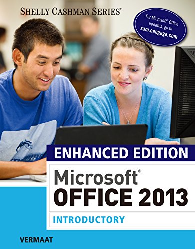 Download Enhanced Microsoft Office 2013: Introductory (Microsoft Office 2013 Enhanced Editions)