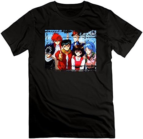 Man Yu Yu Hakusho Design Tshirt S Black