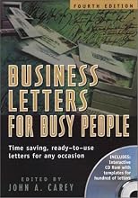 Business letters for busy people: [time-saving, ready-to-use business letters for all occasions]