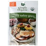 Simply Organic Gravy Mix, Roasted Turkey, .85-Ounce Packets (Pack of 12)