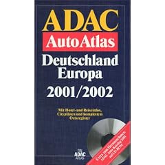 Der ADAC AutoAtlas Deutschland / Europa 2001/2002