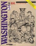 cover of Washington vs USC (Commemorative Centennial Edition, Celebrating 100 Years of Husky Football)