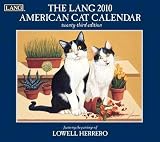 American Cat by Lowell Herrero Lang 2010 Wall Calendar