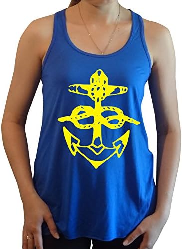 Womens Beach ANCHOR Flowy Tank Top