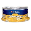 Verbatim 94834 4.7 GB 1x- 4x ReWritable Disc DVD plus RW, 30-Disc Spindle