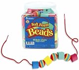 Learning Resources Soft Foam Lacing Beads