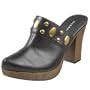 Madden Girl Women's Jaanis Clog,Black Paris,7.5 M US