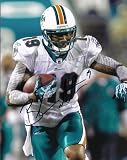 Brandon Marshall Autographed/Hand Signed Miami Dolphins 8x10 Photo