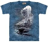 The Mountain By the River White Tiger Tee T-shirt