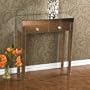 Palisades Mirrored Console Table (34"H x 30"W x 12"D)