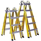 Buy Little Giant Ladder #10717 Model 17 Ultra Fiberglass Type 1A 300 lb rated with... by Little Giant