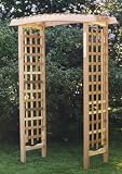 All Things Cedar GA87 Garden Arbor - Assembled