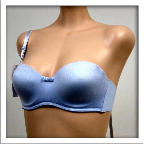 Venus $57 BABY BLUE NUDY SEAMLESS MOLD BRA #0031