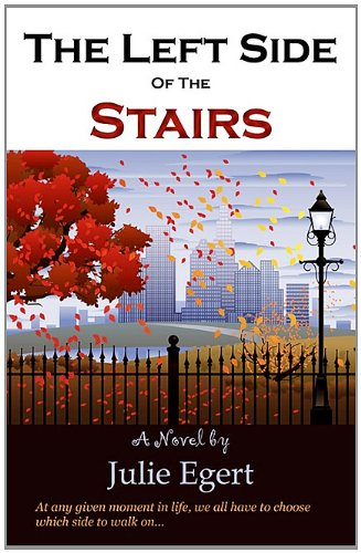 the left side of the stairs