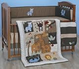 Jungle Friends Baby's Crib Set