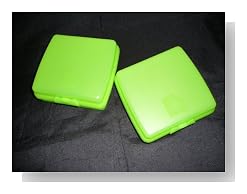 Tupperware Set of Two Sandwich Keepers. Lt Green