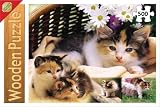 Cheatwell 12810 Wooden Jigsaw Puzzle Kittens