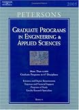 Grad Guides Bk5: Engineer/Appld Sci 2005 (Peterson's Graduate Programs in Engineering & Applied Sciences)