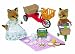 Sylvanian Families Bikes & Picnic Set