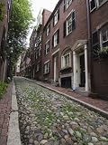 Acorn Street, Beacon Hill, Boston, Massachusetts, USA Art Photographic Poster Print by Amanda Hall, 9x12