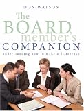 cover of The Board Member's Companion: Understanding How to Make a Difference