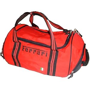 Ferrari-nylon-sport-bag-red