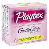 Playtex Gentle Glide Tampons With Plastic Applicator, Super Absorbency