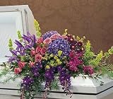Teleflora's Graceful Tribute Casket Spray