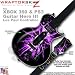 Lightning Purple WraptorSkinz Skin fits XBOX 360 & PS3 Guitar Hero III Les Paul Controller (GUITAR NOT INCLUDED)