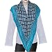 Silk Scarfs for Women Square Handpainted 44 x 44 inches (sqsrf130)