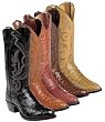Justin Full Quill Ostrich Cowboy Boot