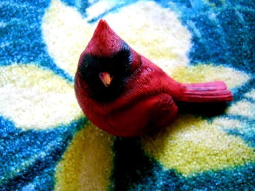 Small Resin Cardinal Figurine