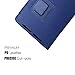 FanTEK Acer Iconia One 8 B1-810 8-Inch Case - PU Leather Multi-Angle Stand Magnetic Smart Cover (Dark Blue)