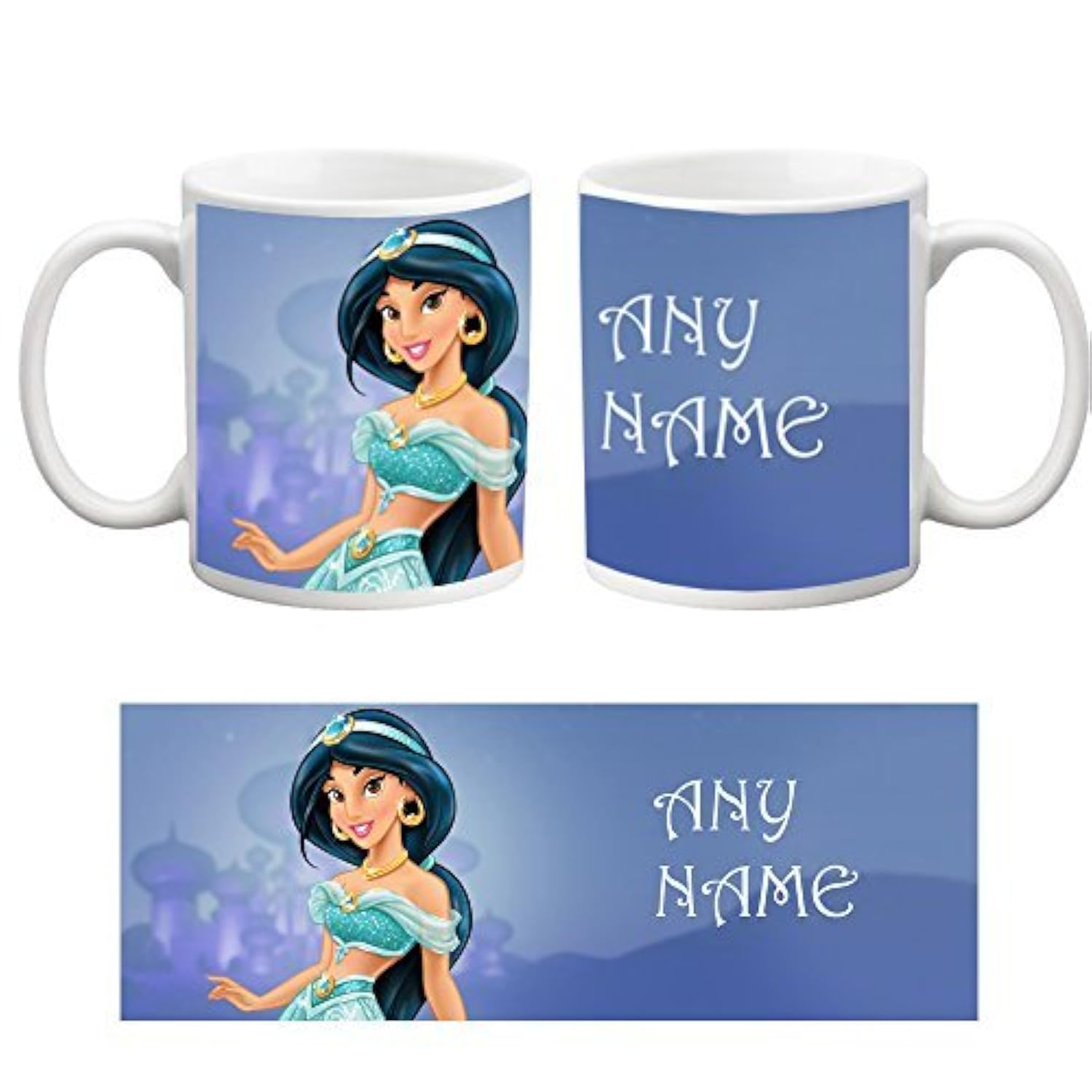 Disney Princess Jasmine Mug Personalised Gift Tea Customised Cup
