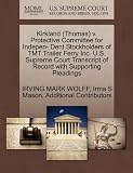 Kirkland (Thomas) v. Protective Committee for Indepen- Dent Stockholders of TMT Trailer Ferry Inc. U.S. Supreme Court Transcript of Record with Supporting Pleadings
