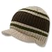 New Striped Campus Winter Beanie Jeep Cap (Comes In 3 Other Colors)